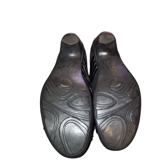 NAOT Attitude Black Suede Leather Mary Jane Heels Shoes Size 40 9.5 - Picture 4 of 5